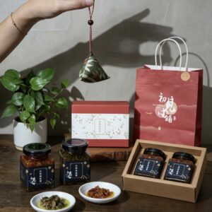 【初見小舖】端午節 經典款絕版禮盒 (蒜蓉辣椒醬＋拌飯辣椒醬)